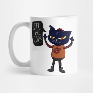 Mae Borowski Night in the Woods - "Eff the Cops" Mug